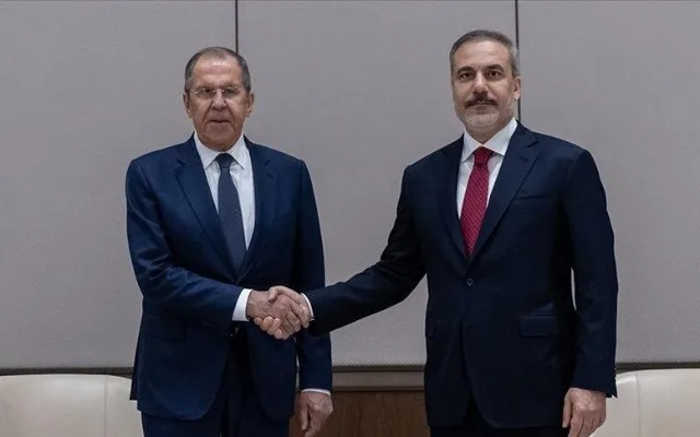 Hakan Fidan və Lavrov Antalyada görüşüb