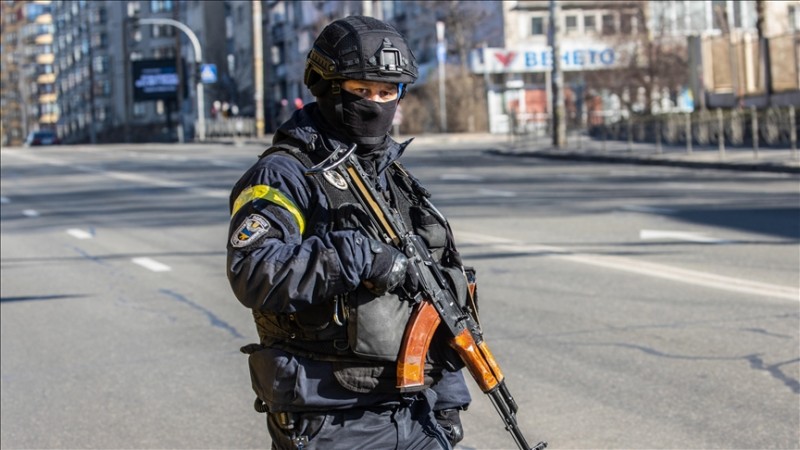 Kiyevin mərkəzində atışma: ölənlər var - YENİLƏNİB