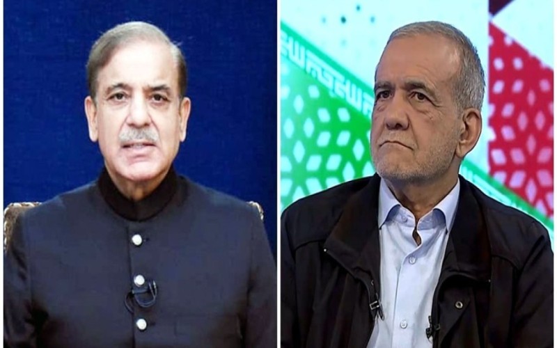 Şahbaz Şərif Pezeşkianla danışıqlar prosesini müzakirə etdi