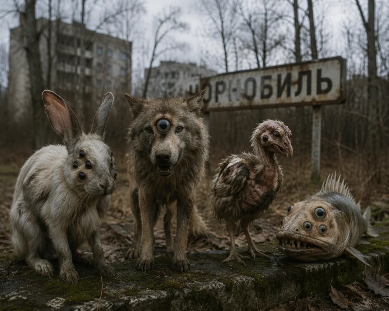 Çernobılda mutantlar var? - Alimlər tədqiqat apardılar