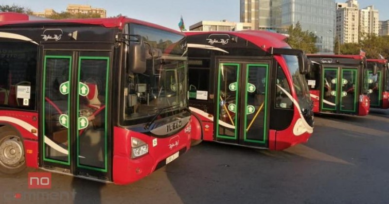 Bu marşrut üzrə bütün avtobuslar yenilənir