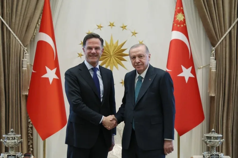 Ərdoğan NATO Baş katibini qəbul etdi