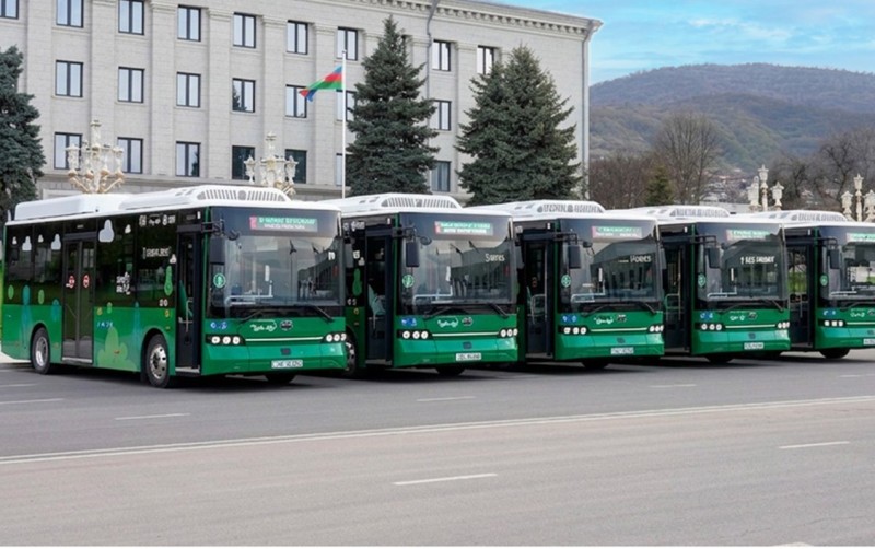 Xankəndidə avtobuslar fəaliyyətə başlayır