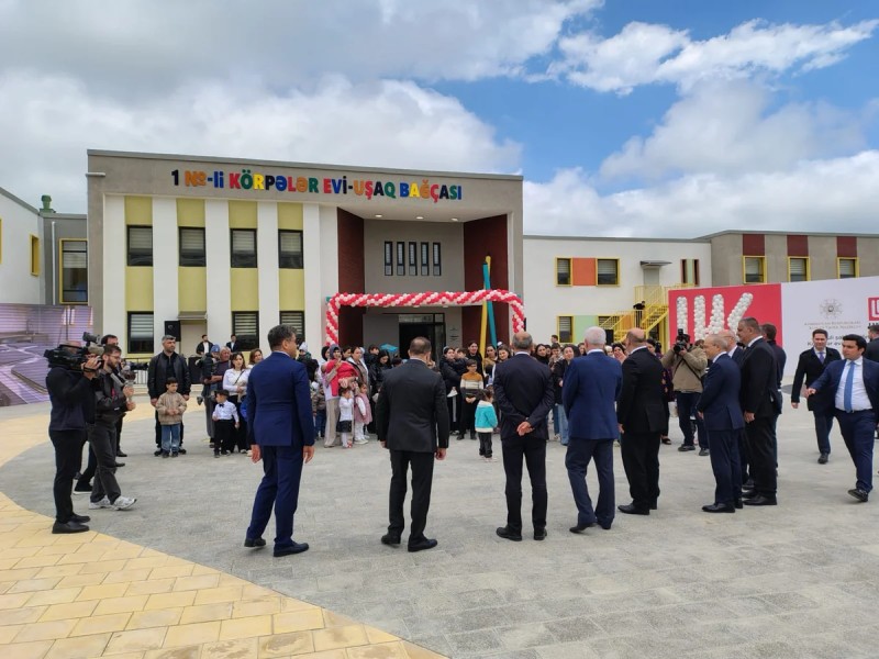 Füzulidə körpələr evi-uşaq bağçası açıldı
