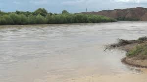 Ağcabədidə Kür çayında yarılan bənd bərpa edildi