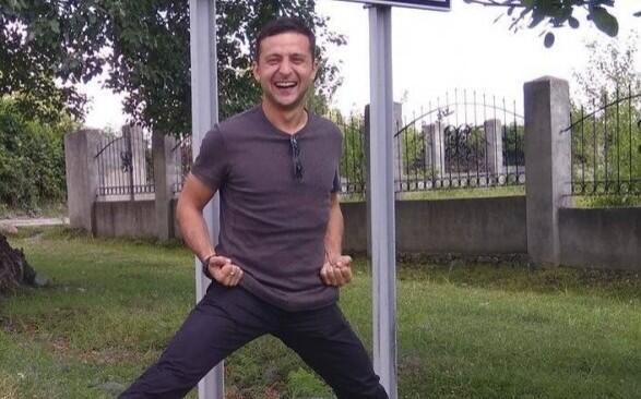 Zelenski illər əvvəl Qəbələdə - FOTO