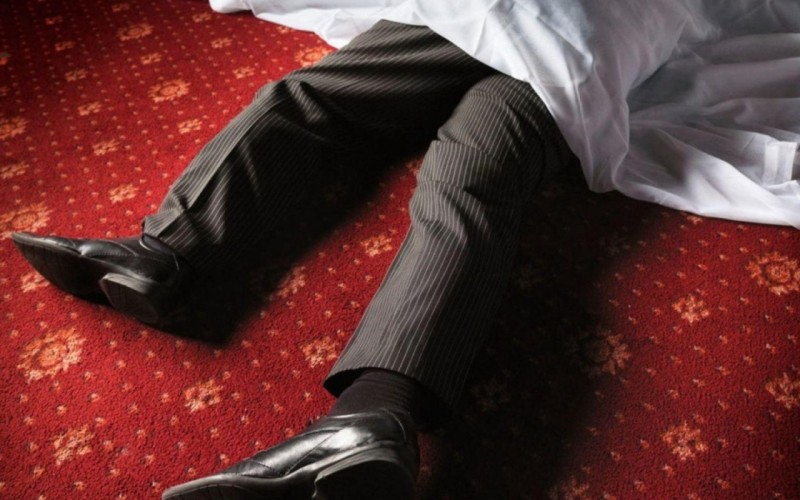 Yaşlı kişi çayxanada öldü