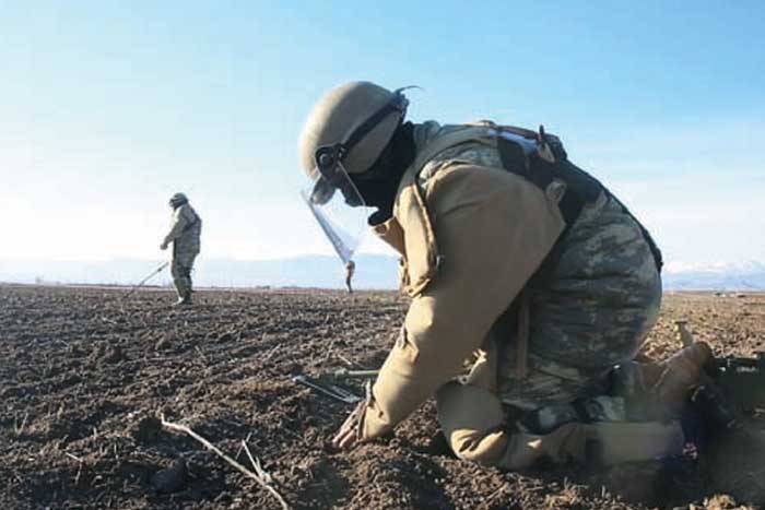 Daha 1593,1 hektar ərazi minalardan təmizləndi