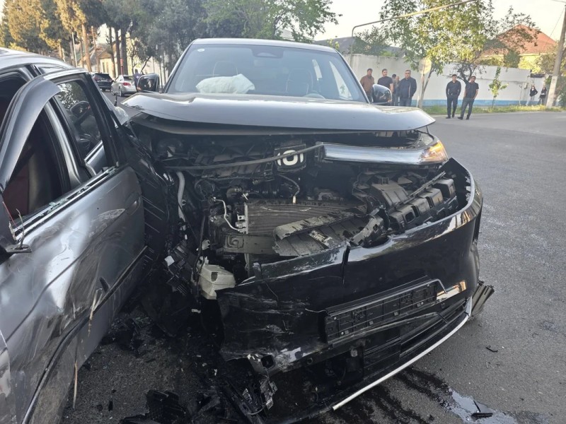 Xəyal Rza qəzaya düşdü - FOTO