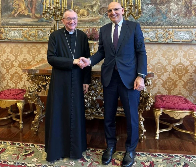 Elçin Əmirbəyov Vatikanda bir sıra görüşlər keçirdi - FOTOLAR