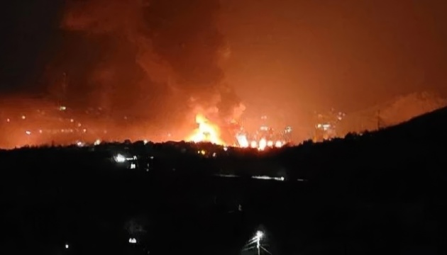 Tuapse neft emalı zavoduna dron hücumu