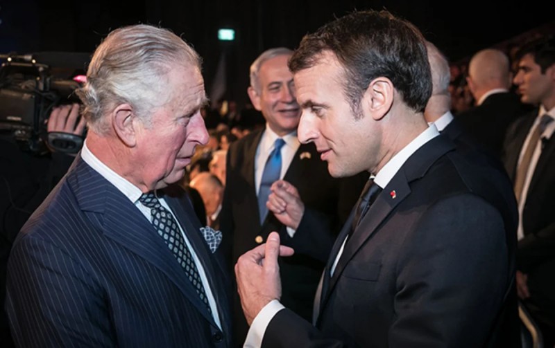 Makron Böyük Britaniya kralının fikirlərini dəstəklədi