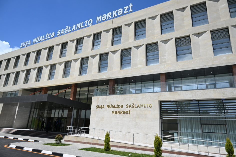 Xarici diplomatlar Şuşa Müalicə Sağlamlıq Mərkəzində olublar