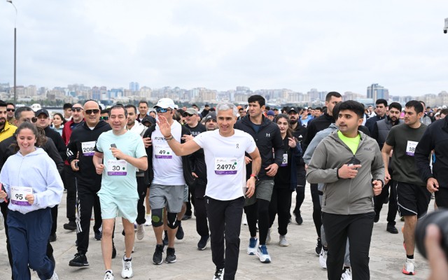 Bu il Marafondan geriyə qalanlar - FOTOLAR