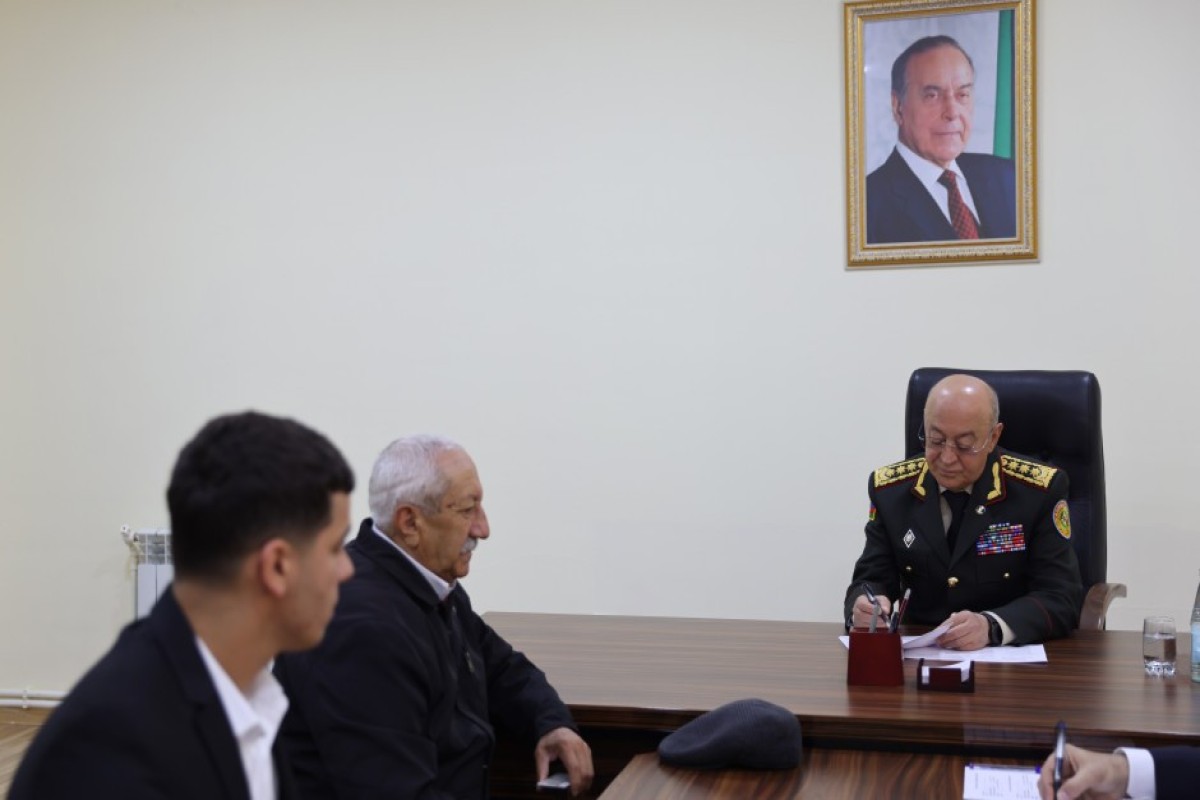 Kəmaləddin Heydərov qəbul keçirdi