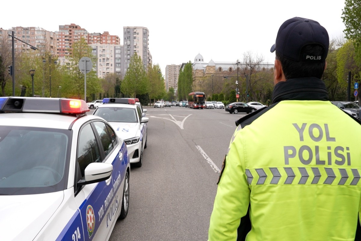 Yol polisi “Təmiz hava” aylığı ilə bağlı tədbir keçirib