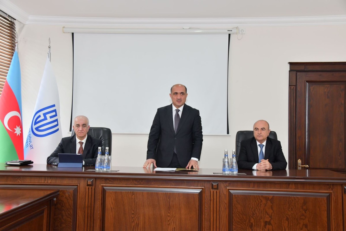 SDU-nun yeni rektoru kollektivə təqdim olunub