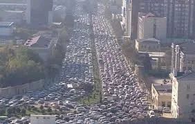 Bakıda bu yollarda sıxlıq var - SİYAHI