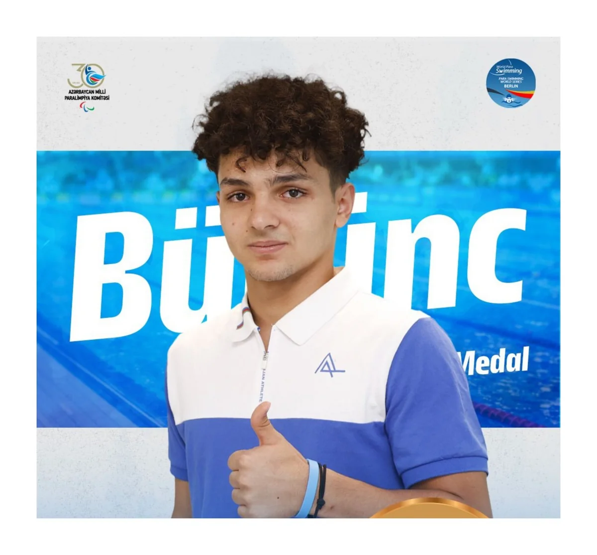 Paraüzgüçümüz Dünya seriyasında bürünc medal qazanıb