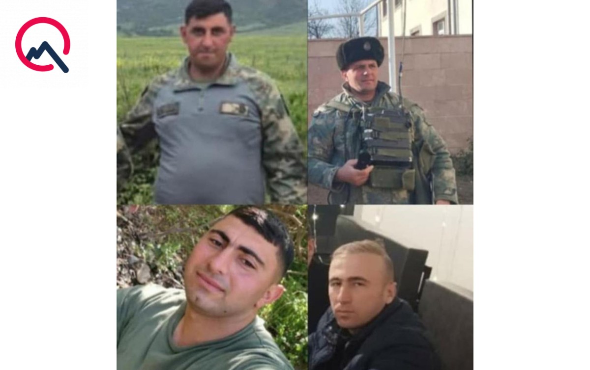 Bugünkü qəzada həyatını itirən hərbçilərin - FOTOLARI