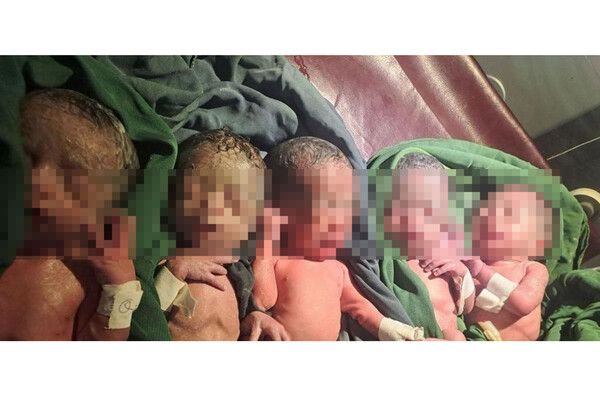 Qadın 12 il sonsuzluqdan sonra beşəm doğdu