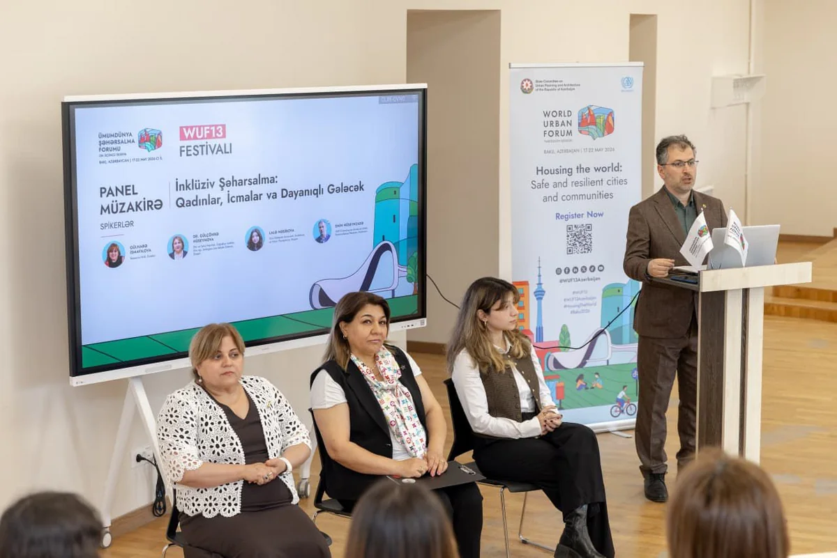  WUF13 festivalı çərçivəsində panel MÜZAKİRƏ