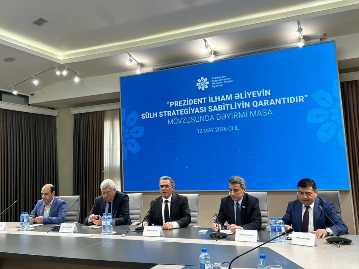 MEDİA: Azərbaycan mediası sülhün təbliğatçısı olmaldır