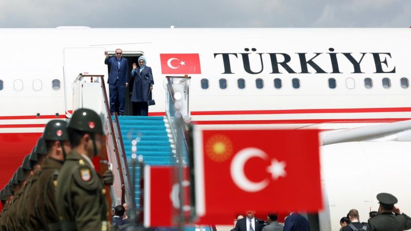 Ərdoğan Qazaxıstana getdi