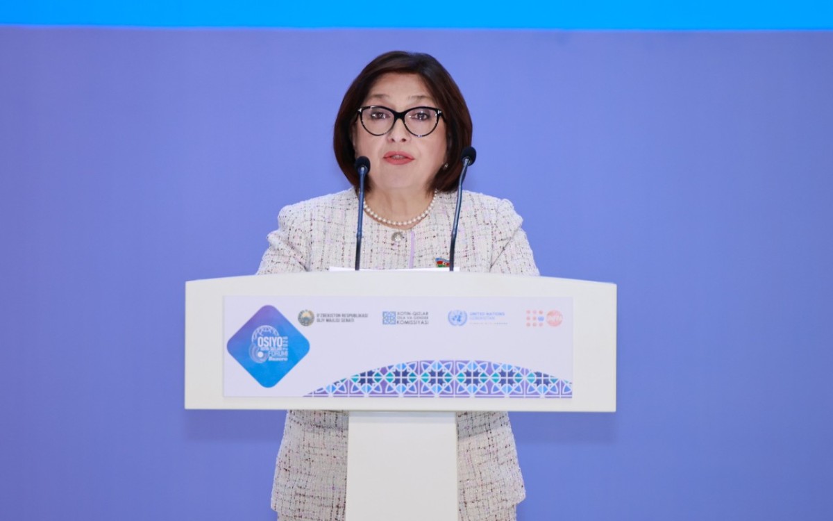 Sahibə Qafarova Buxaraya gedib