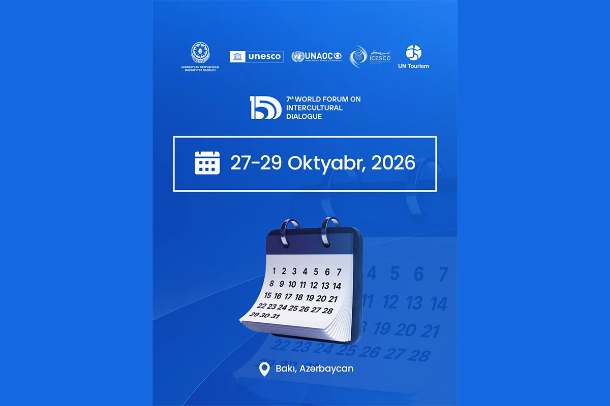 Bakıda VII Ümumdünya Mədəniyyətlərarası Dialoq Forumu keçiriləcək