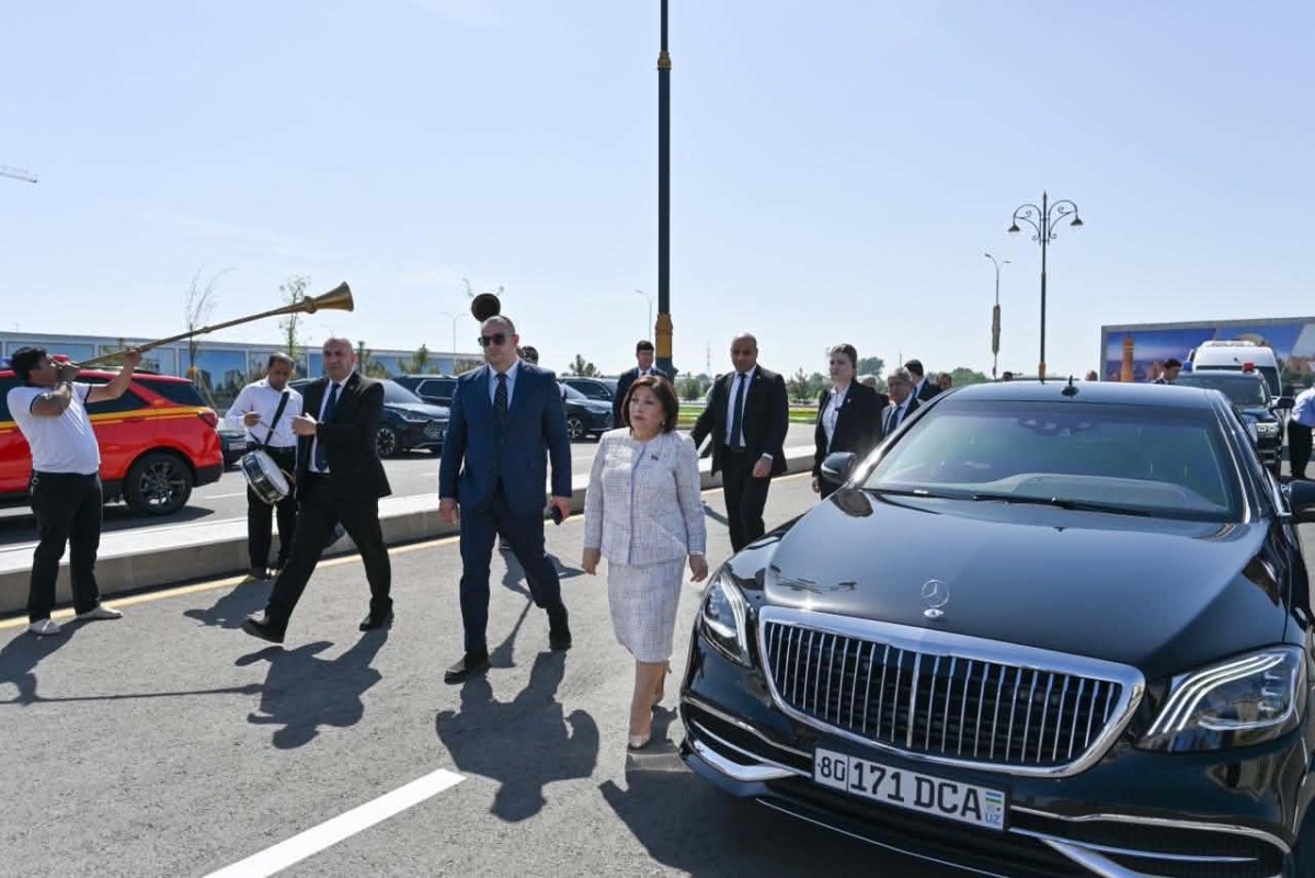 Sahibə Qafarova Buxaraya gedib -FOTOLAR