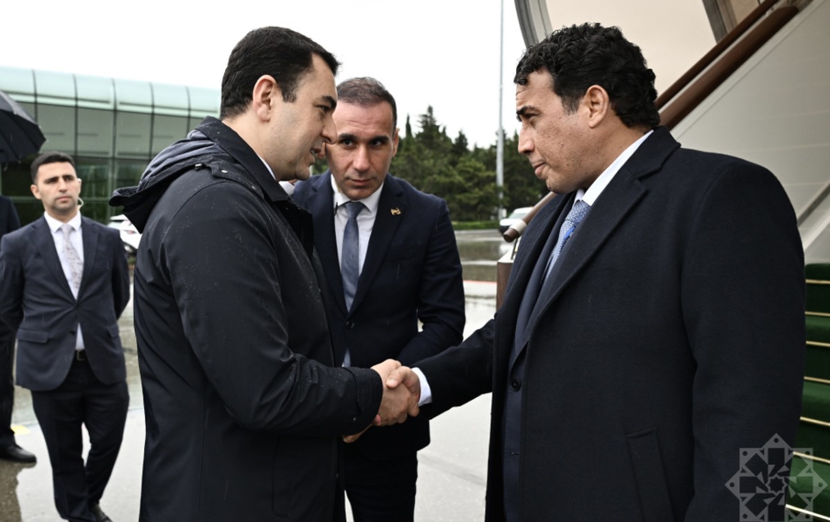 Məhəmməd Yunis Əl-Mənfi Bakıya gəldi - FOTO