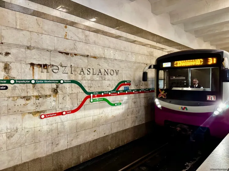 Metronun Həzi Aslanov stansiyasındakı təmir BU TARİXDƏ bitəcək 