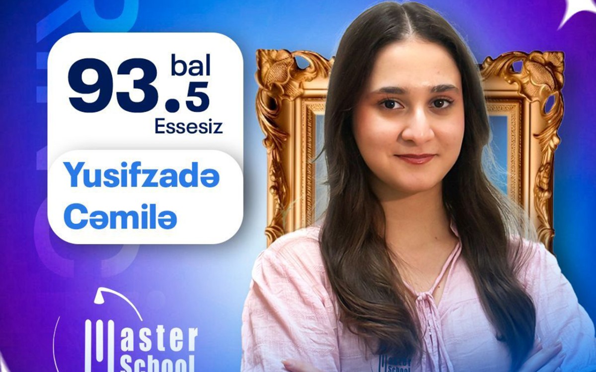 Magistratura imtahanında respublika birincisi o oldu - Foto