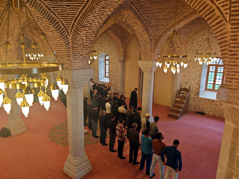 Şuşada bayram namazı qılındı