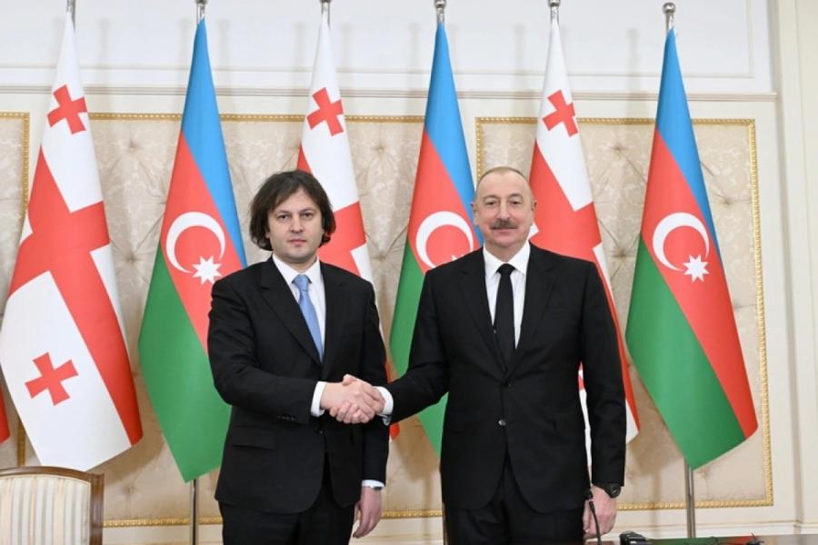 Kobaxidze Azərbaycan Prezidentini təbrik edib