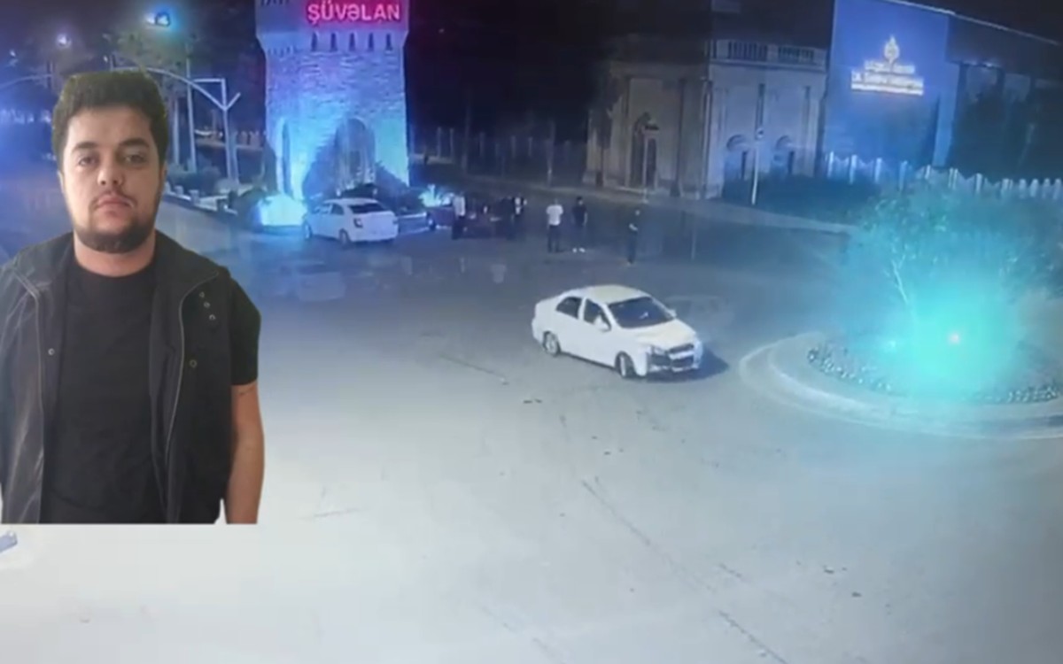 Şüvəlanda avtoxuliqanlıq etdi - Tutuldu+ŞOK VİDEO