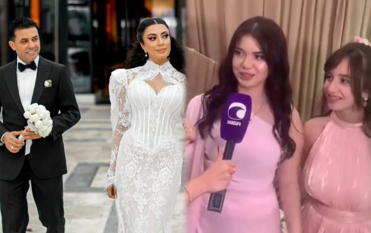 Qızları Rəvanın toyunda