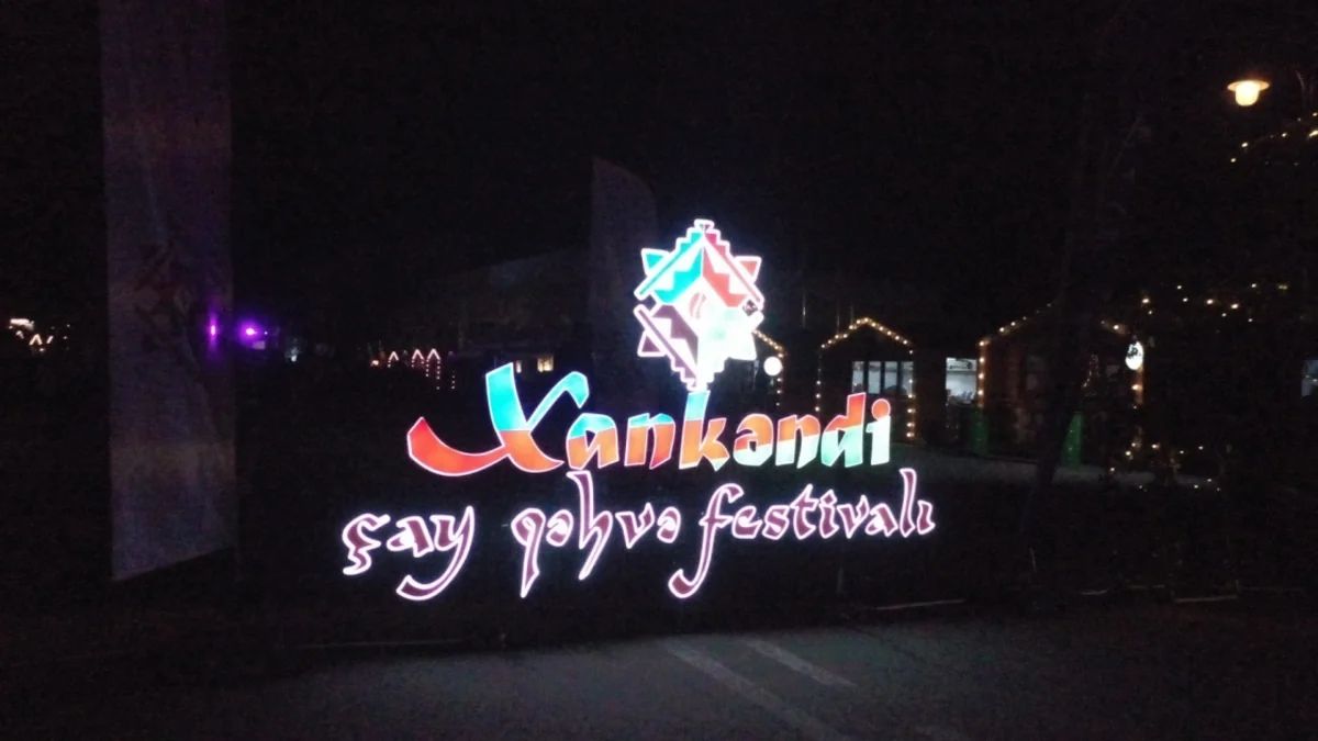Xankəndidə çay və qəhvə festivalı keçirilib - FOTO