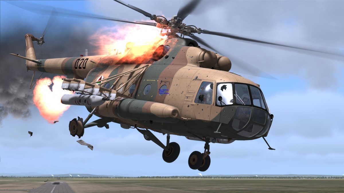 İngiltərədə hərbi helikopter qəzaya uğradı