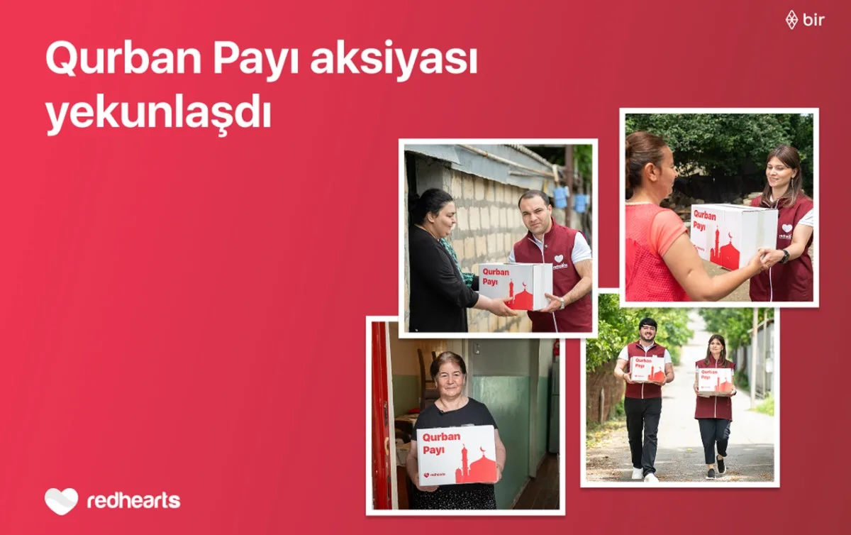 “Qurban payı” aksiyası çərçivəsində 400 ailəyə yardım edildi - Foto
