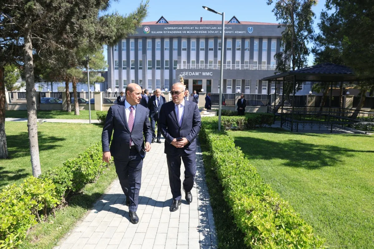 "SEDAM” MMC-nin yenilənmiş inzibati binasının açılışı oldu - FOTOLAR