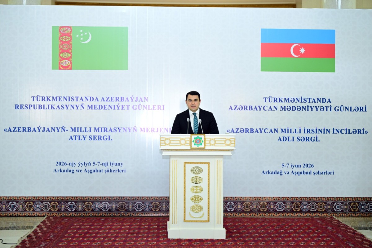 Türkmənistanda “Azərbaycan milli irsinin inciləri” adlı sərginin açılışı keçirilib