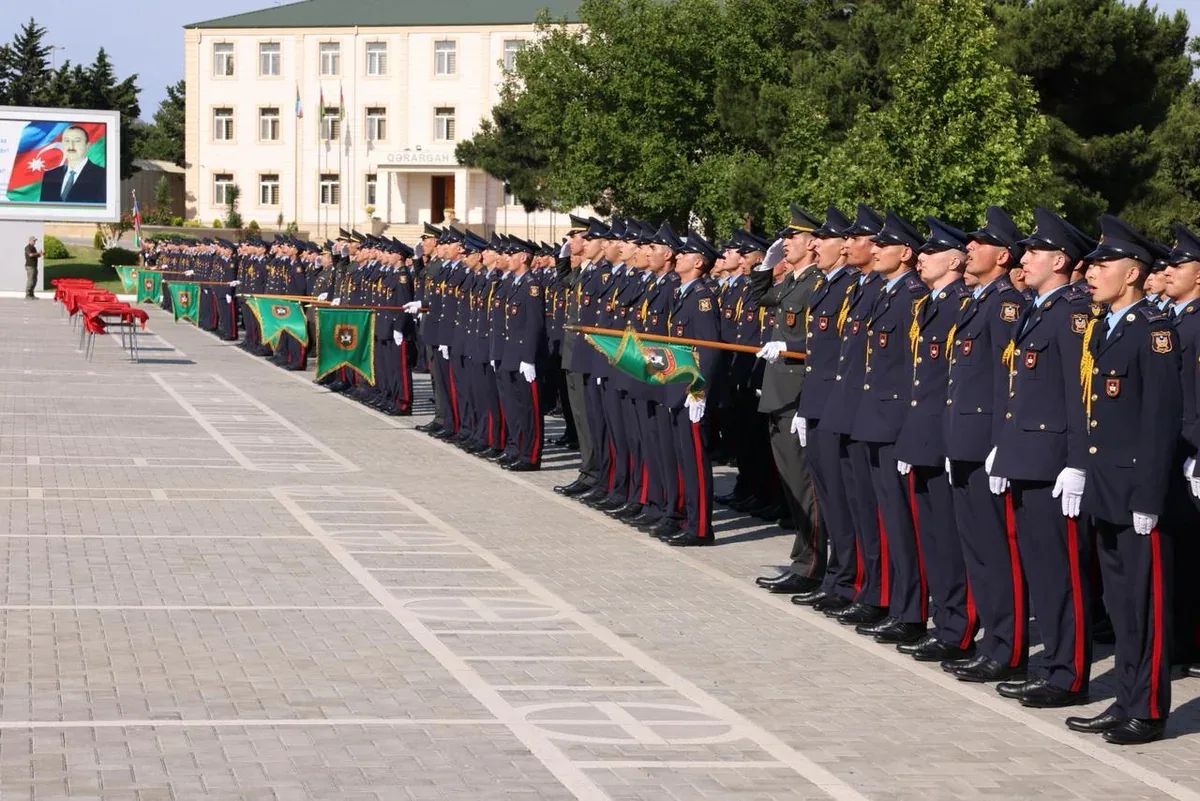 Cəmşid Naxçıvanski adına Hərbi Liseydə buraxılış mərasimi keçirilib