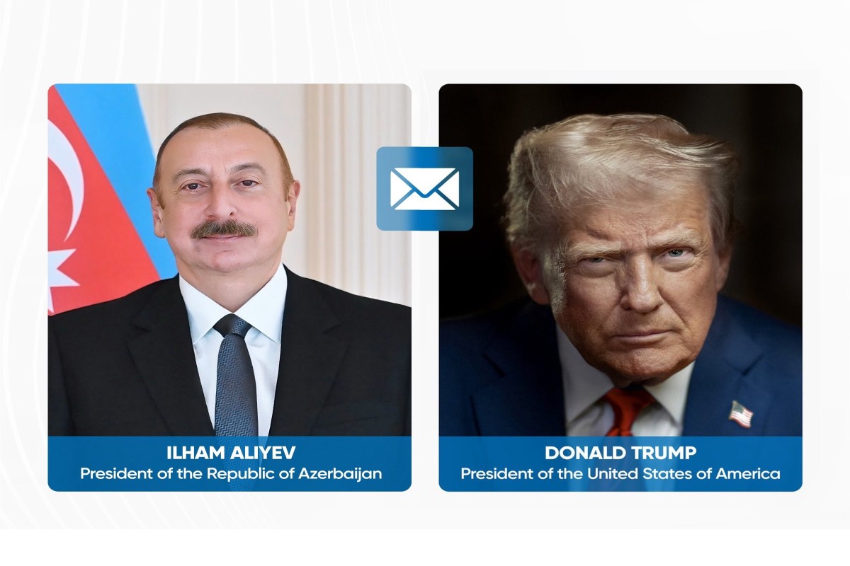  Əliyevdən Trampa TƏBRİK MƏKTUBU