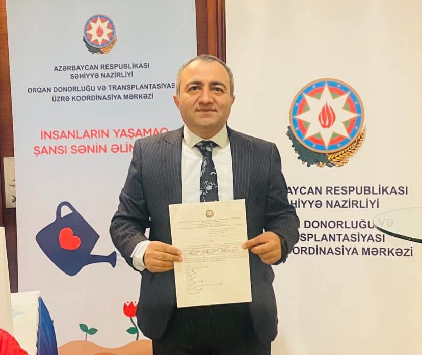 Tanınmış jurnalist orqanlarını bağışlayacaq