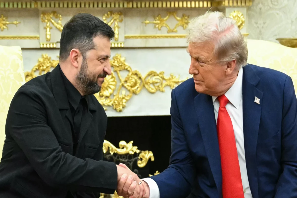 Zelenski Trampla razılığa gəlib