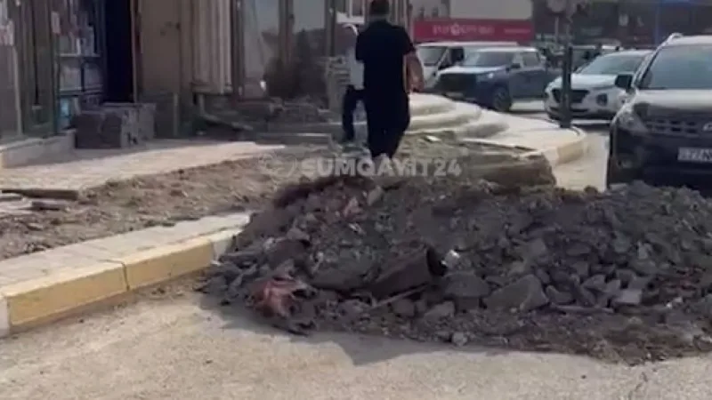 Sumqayıtda yarımçıq işlər
