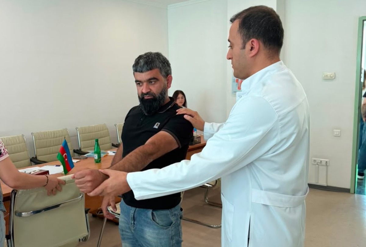 “Böyük Qayıdış”: Səhiyyə Nazirliyinin Xankəndidə növbəti müayinə aksiyası -FOTOLAR