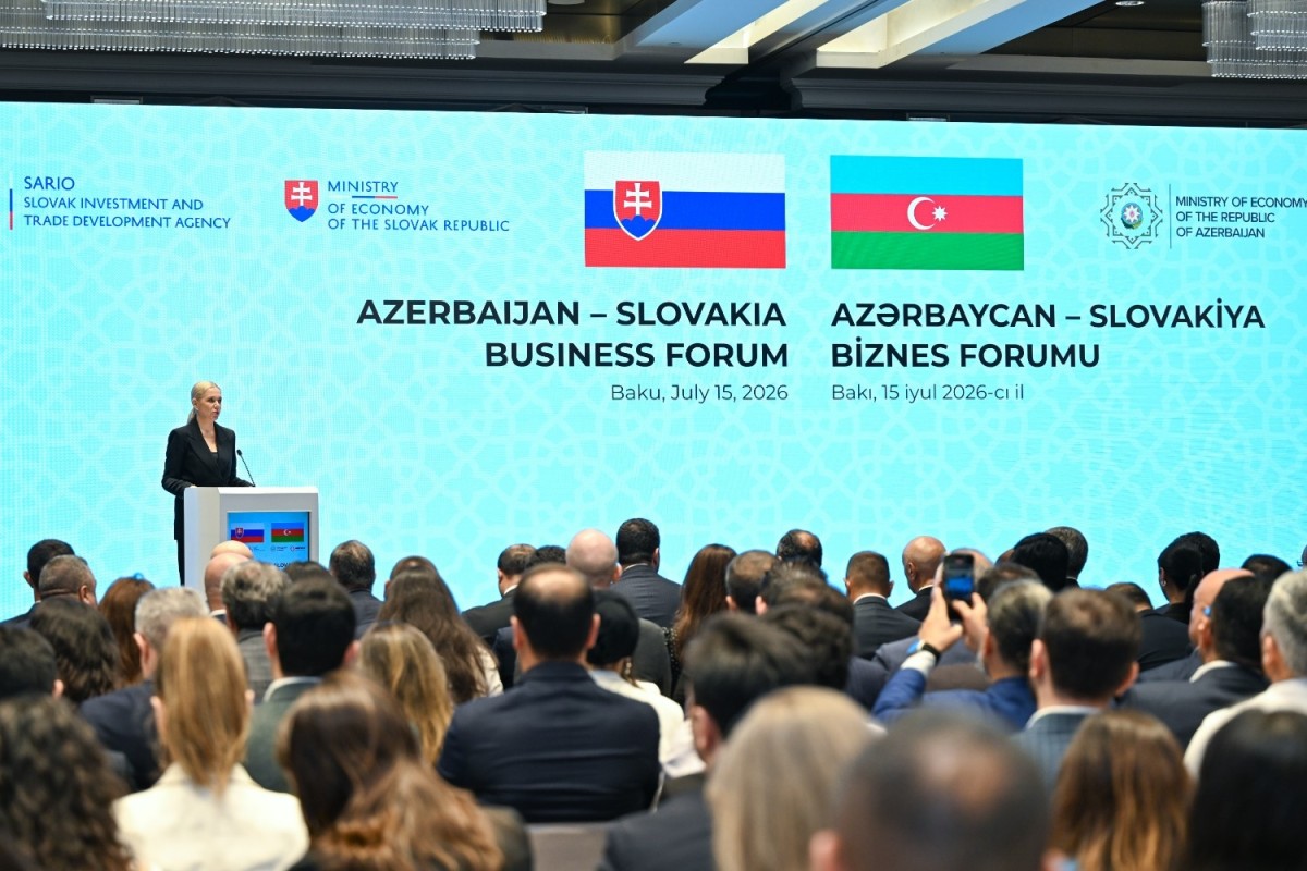 Azərbaycan-Slovakiya biznes forumu keçirildi